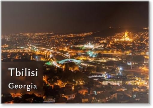 Night Tbilisi, Fridge Magnet