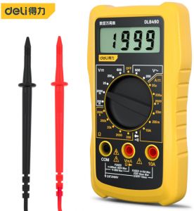 Multimeter 3-1/2 600V Deli